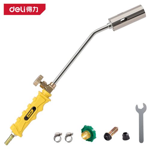 得力喷火枪dl415130d喷火焊枪烧肉烧猪毛高温热熔器喷枪30型单开关 dl